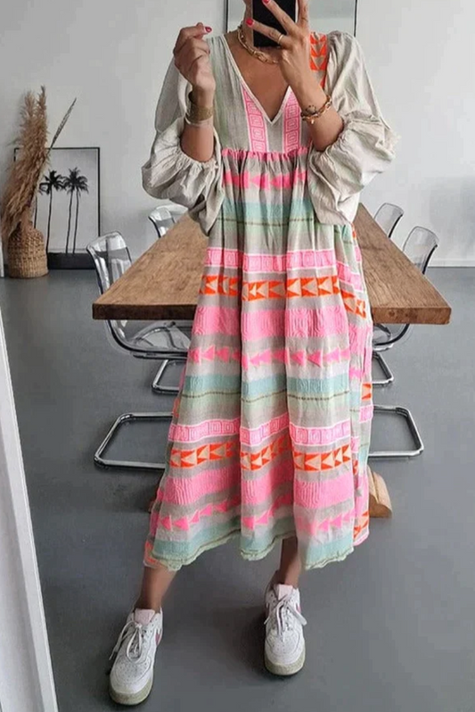 Liora - Robe D'Été Colorée