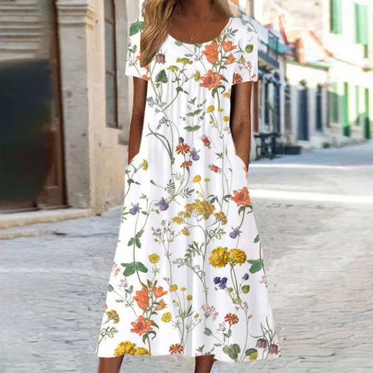 Roxane - Robe fleurie