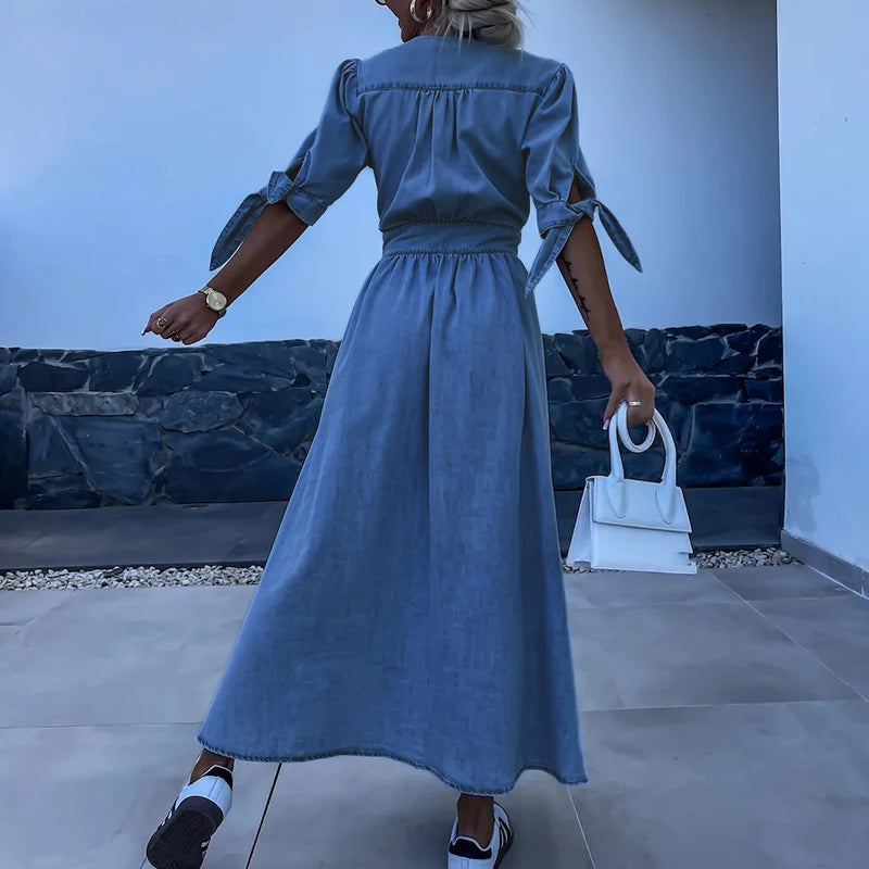 Thaïs - Robe En Denim