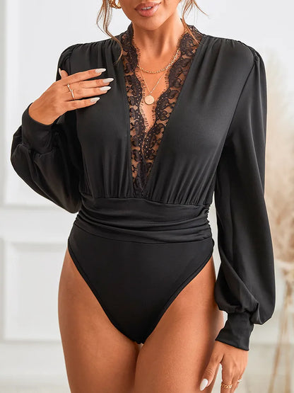 Oliviane - Body en dentelle