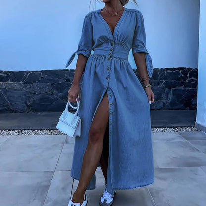 Thaïs - Robe En Denim