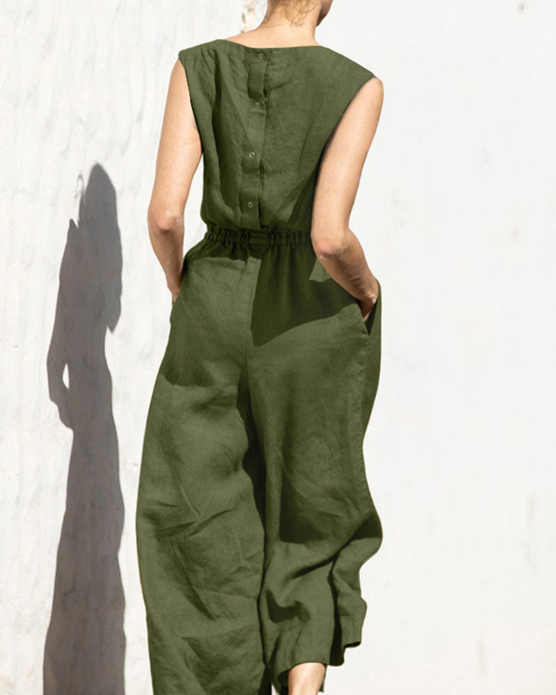 Audria - Combinaison-pantalon large