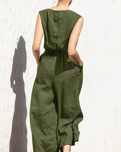 Audria - Combinaison-pantalon large