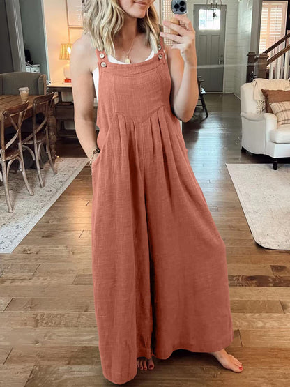 Rosélie - Combinaison Pantalons Amples