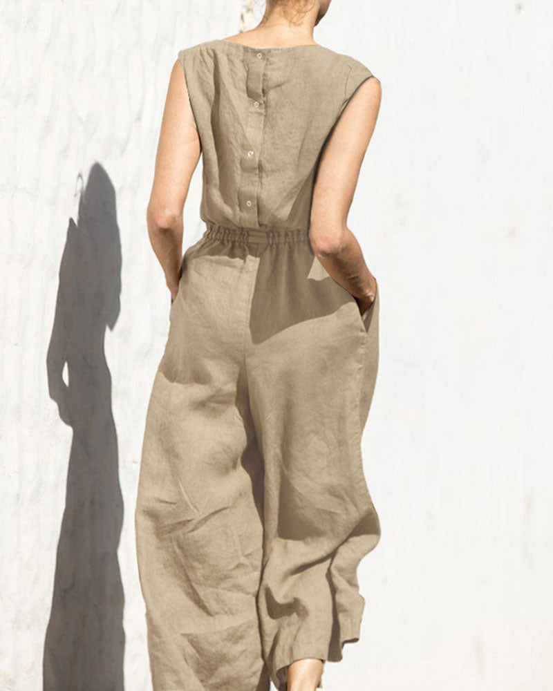 Audria - Combinaison-pantalon large