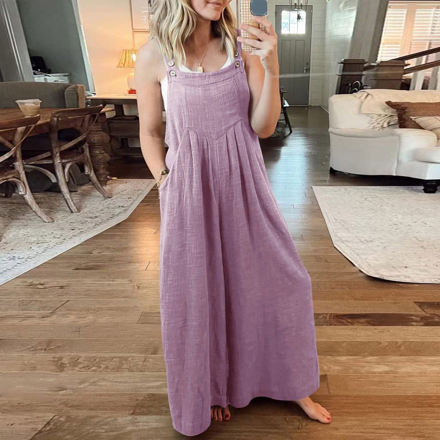 Rosélie - Combinaison Pantalons Amples