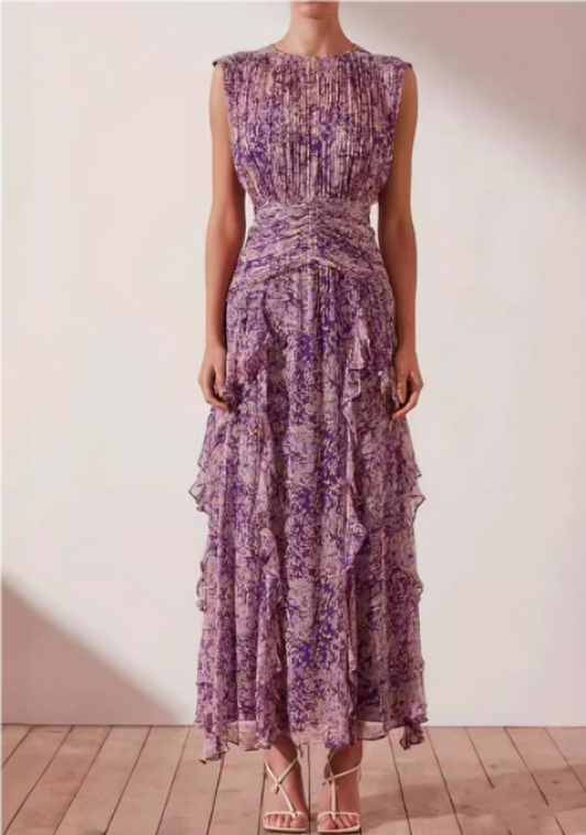 Camille - Robe longue flatteuse