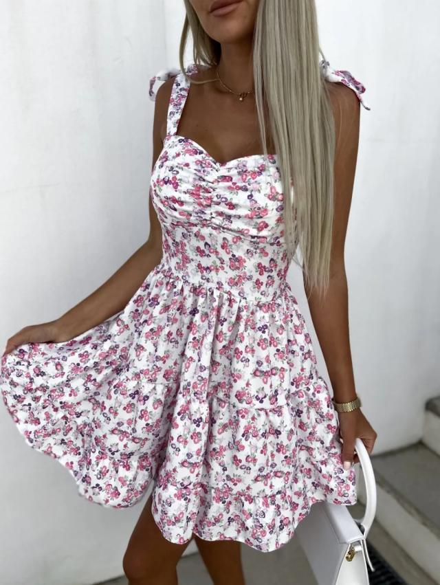 Anne - Robe Mini Évasée