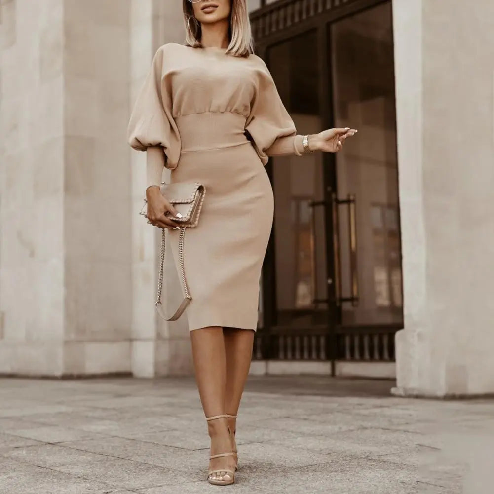 Florie - Robe Midi Élégante