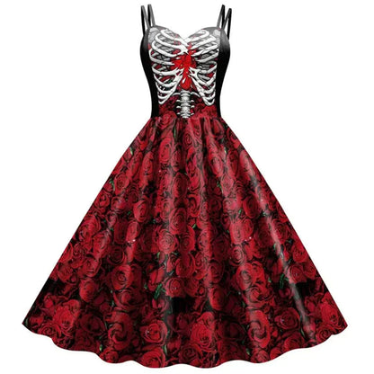 Laïs - Vintage A-Ligne Robe Gothique