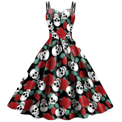 Laïs - Vintage A-Ligne Robe Gothique