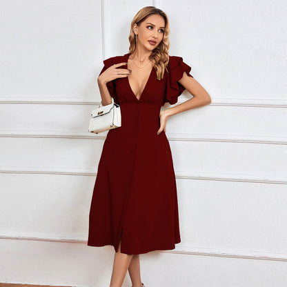 Séraphine - Robe Midi Élégante