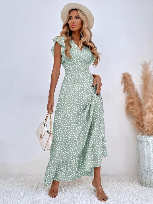 Céleste - Robe Maxi À Pois
