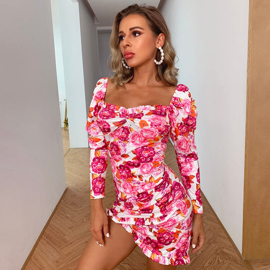 Fanchone - Mini-robe à fleurs