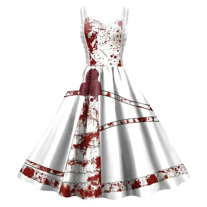 Laïs - Vintage A-Ligne Robe Gothique