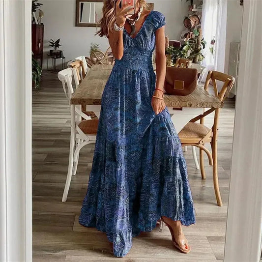 Agnes - Robe longue bohème