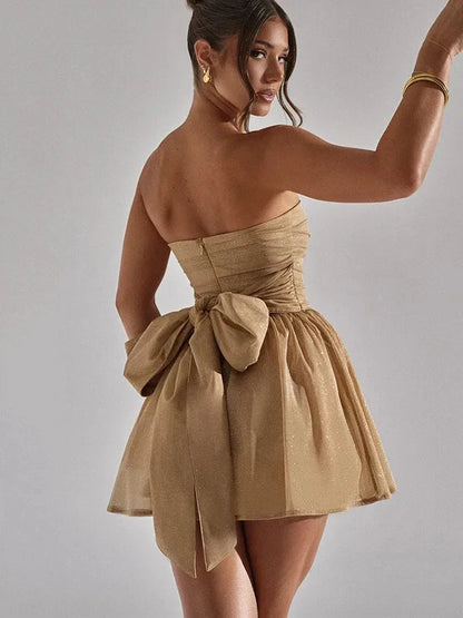 Roxane - Strapless Mini-Jurk Met Pailletten