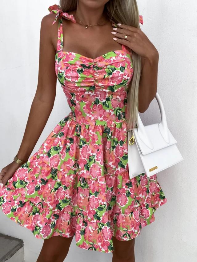 Anne - Robe Mini Évasée