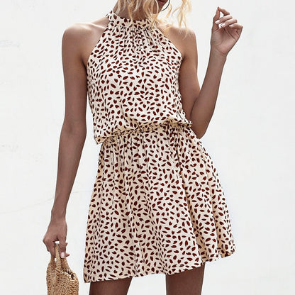 Ségolène - Robe Mini Halter
