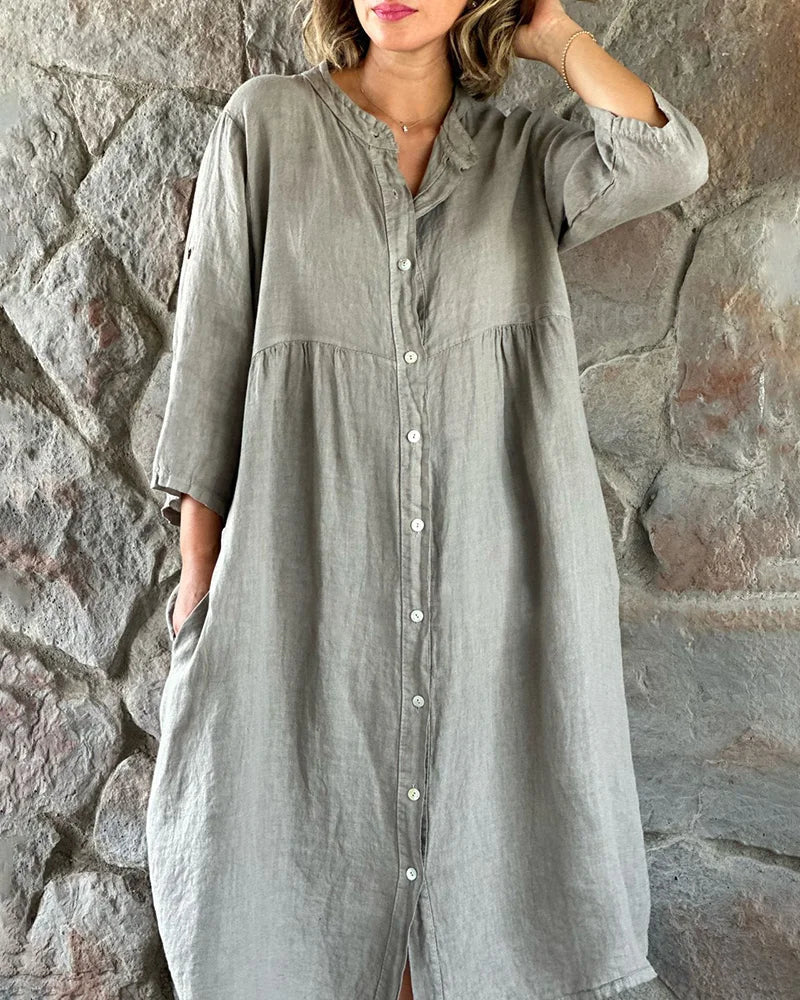 Celine - Robe chemise ample