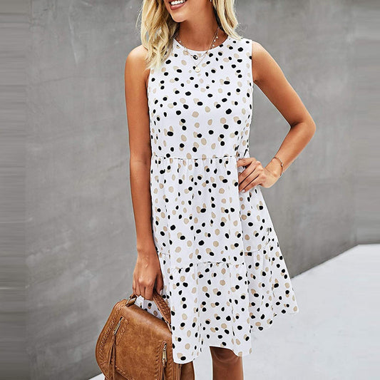 Cléophée - Robe à pois ludique