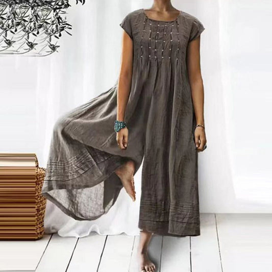 Vicentia - Combinaison Sans Manches Avec Jambes Larges Et Coupe Moderne
