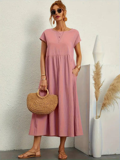 Sylvette - Robe À Pochettes