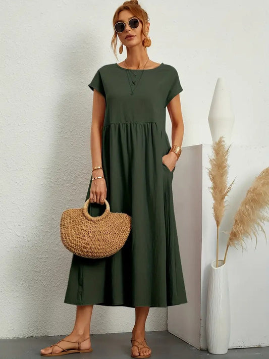 Sylvette - Robe À Pochettes