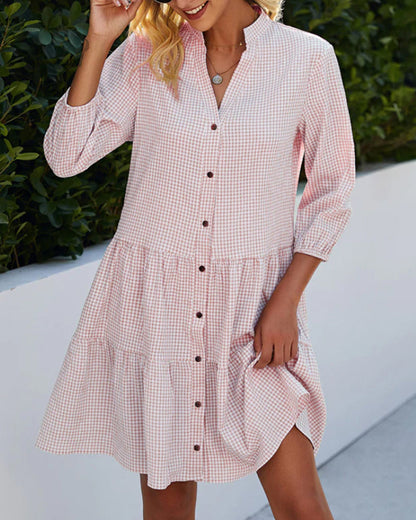 Norine - Robe à manches longues