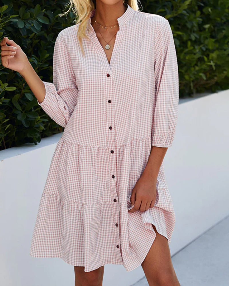 Norine - Robe à manches longues