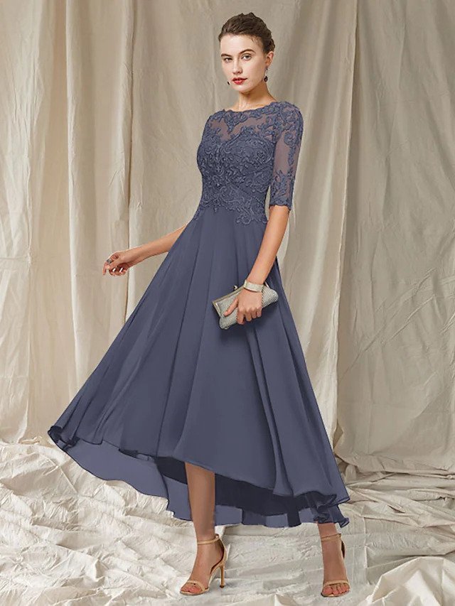 Louise - Robe Chic Avec Dentelle Et Sequins