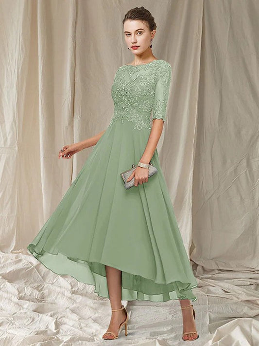 Louise - Robe Chic Avec Dentelle Et Sequins