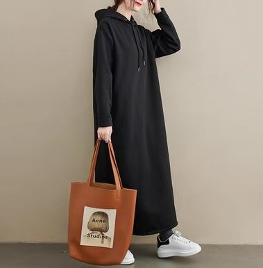 Mirelda - Robe À Capuche Longue
