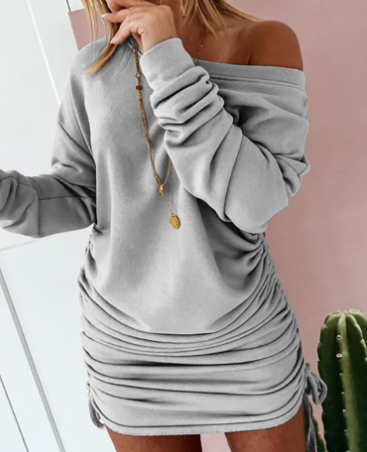 Daphnéa - Robe Mini Plissée