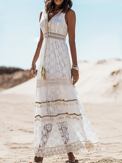 Jacquiline - Robe Maxi Bohème