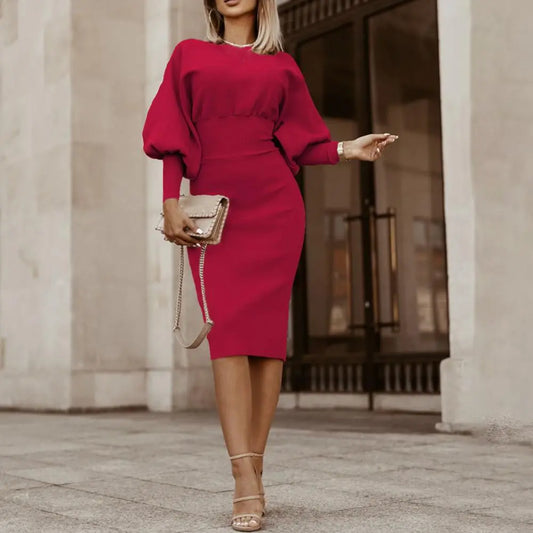 Florie - Robe Midi Élégante
