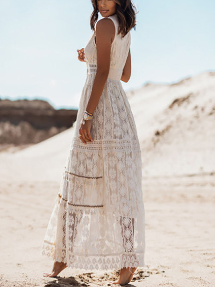 Jacquiline - Robe Maxi Bohème