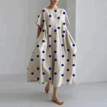 Mazarine - Robe Décontractée Et Élégante À Imprimé Flora