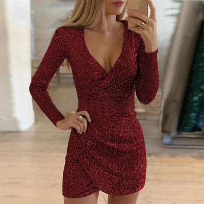 Clémentia - Robe de gala pailletée